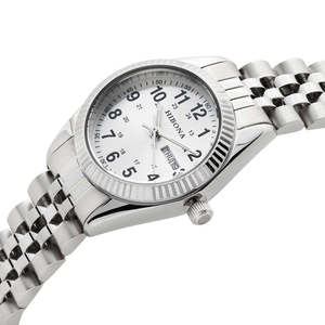 Reloj de Cuarzo de Buceo Personalizable con Logotipo de Lujo para Negocios, 32 mm, Acero Inoxidable, Resistente al Agua 10 ATM, Movimiento Japonés - Product Image 5