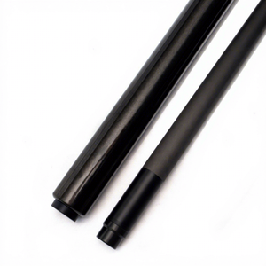 Taco de billar de fibra de carbono KS de 147 cm y 12.9 mm, profesional para golpe de rotura, con puntas delanteras y traseras B12, equipo deportivo para interiores - Product Image 1