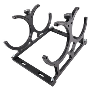 Soporte para acelerador de nitrógeno de doble botella, aleación de aluminio de 7 pulgadas, altura ajustable para Honda, Acura, Toyota, Mitsubishi, Ford, Chevrolet - Product Image 3