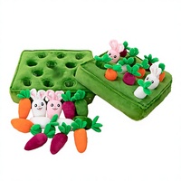 Juego de Peluches Educativos Creativos de Zanahorias para Niños, Muñecos de Frutas Súper Suaves Bordados para Padres e Hijos, Bebés
