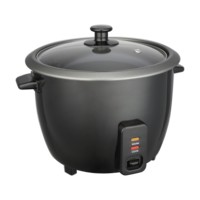 Cuiseur à riz électrique à petit tambour 0.6/1/1.5/1.8/2.2/2.8L Cuisson automatique du riz et maintien au chaud Multi-usage 3 tasses Uncook 1.5 Qt Couvercle en verre
