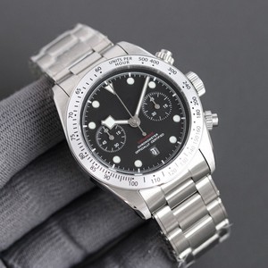 Montres de luxe de marque sportive à prix de gros, mouvement chronographe 7750, cadran saphir lumineux, étanche, acier inoxydable - Product Image 4