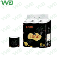 18 rouleaux de papier toilette ultra fort 4 plis 18 super rouleaux d'essuie-tout ultra doux super plus