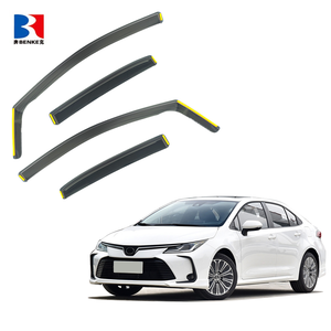 <span class=keywords><strong>D</strong></span>éflecteurs de fenêtre encastrés pour <span class=keywords><strong>Toyota</strong></span> - Pare-pluie et visières compatibles avec les voitures et les VUS Ford - Product Image 4