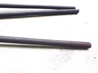 NXF Fasteners Stainless Steel Metric Flexco 112e Fully Threaded Black Threaded Rods JIS ASTM DIN Conforming 1mm-500mm Range