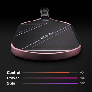 Custom Edgeless Raw T700 Sand Coating Carbon Fiber Pickleball Paddle 16mm Thickness USAPA Approved Portable Tournament - Product Image 4