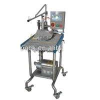 Machine de remplissage de sac de bavoir dans la machine de remplissage de boîte pour l'eau minérale de jus