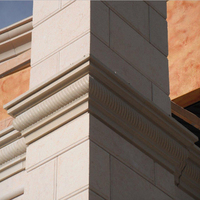 Piliers GRC de conception moderne de grande colonne corinthienne extérieure durable de haute qualité pour les ventes d'usine de construction