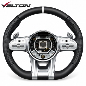 <span class=keywords><strong>Volant</strong></span> en cuir avec palettes de changement de vitesse LED noires pour Mercedes GLE <span class=keywords><strong>AMG</strong></span> 53 <span class=keywords><strong>2022</strong></span> - Accessoires intérieurs de voiture - Product Image 6