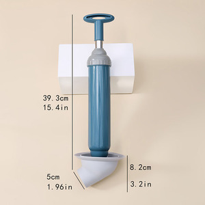 Sturalavandini Manuale ad Alta Pressione, Ecologico, per <span class=keywords><strong>Bagno</strong></span> e <span class=keywords><strong>Lavandino</strong></span>, Rimuovi-Intasamenti - Product Image 6