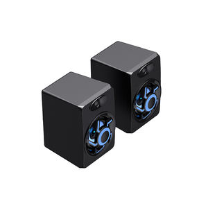 Havit SK706 HIFI stéréo <span class=keywords><strong>Mini</strong></span> Smart amplifié Home Music Gaming USB sans fil bureau ordinateur portable PC haut-parleurs avec lumière LED - Product Image 2