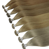 Nouvelles extensions de cheveux de luxe 100% vierges Remy, double épaisseur, invisibles, sans couture, à clipser, couleurs claires