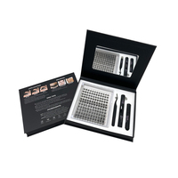 Faux cils en grappes, volume vaporeux, kit de cils en grappes moelleux, logo personnalisé, grappes de cils
