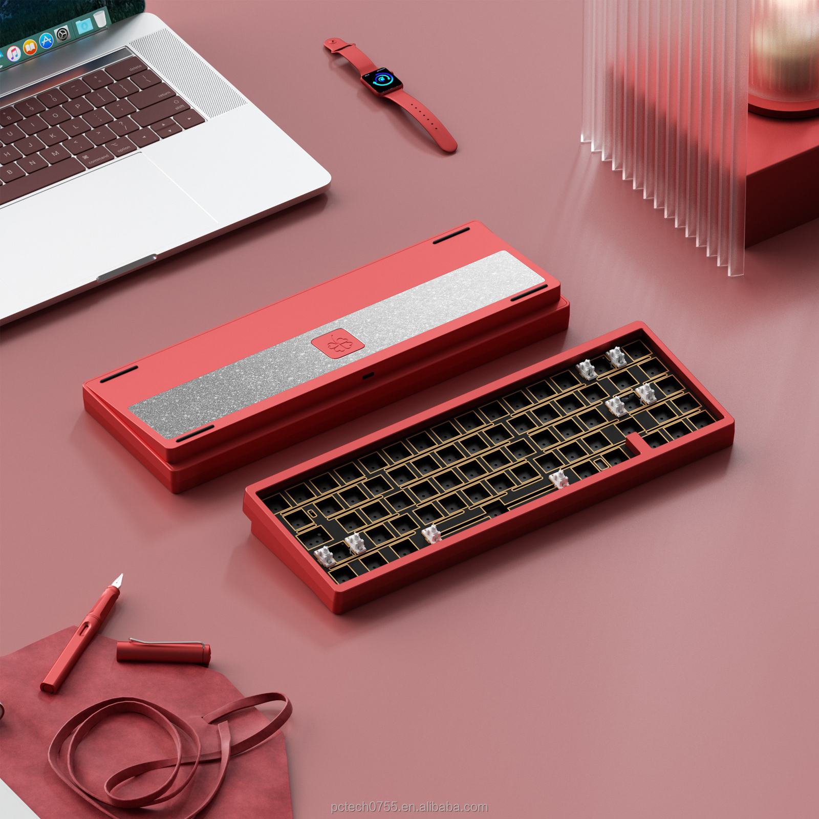 Anodized red- three model