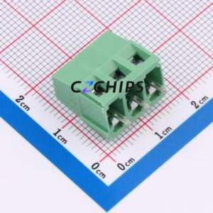 C50128V-3P0G36 Screw Terminal Block Through hole Component (THT),P=5mm Connector 1x3P 5mm 3P 1 - Product Image 2