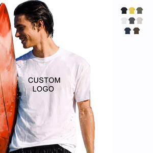 Custom Logo Men Casual Solid Color <b>Tshirts</b> Quick Dry Breathable Gym Fitness T-shirt Cool Feel Men Crew Neck Short Sleeve T Shirt - Product Image 1