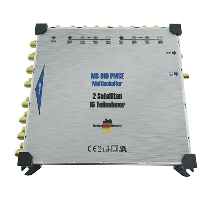 Горячая Распродажа спутникового сигнала ТВ системы Многоразовые Высокое качество MS916-PMSE спутниковый мультипереключатель для продажи