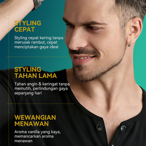 KORMESIC Bpom Certified Wholesale 100ml <b>Men's</b> Sporty <b>Hair</b> <b>Spray</b> Vanilla Scent Styling & Perfume <b>Hair</b> Mist Daily Use Long Lasting - Product Image 4
