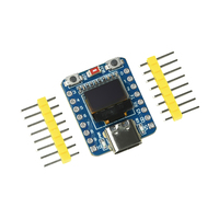 Carte de développement Supermini ESP32-C3 avec écran OLED de 0,42 pouce, affichage à lumière blanche, BT, interface Type-C