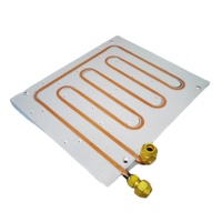 Haute puissance PV onduleur cuivre caloduc en alliage d'aluminium plaque refroidie dissipateur thermique refroidissement par eau Services de fabrication de liquide froid