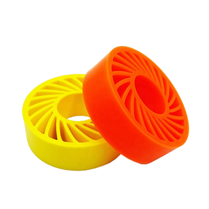 Offres Spéciales Roue Pu sans écrasement Roue Pu rouge et jaune pour l'industrie de l'imprimerie - Product Image 2