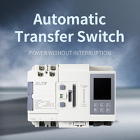 Interrupteur de transfert automatique EAST ES5-125/2III/BZ ATS, 2P 125A monophasé, interrupteur intelligent à double alimentation avec écran LCD