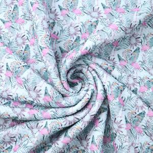 Custom Printed Shrink-Resistant 100% Polyester Stretch Thick 220gsm Jacquard Knit Bullet <strong>Fabric</strong> - Product Image 1