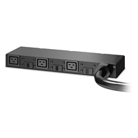 Boîtier de distribution d'alimentation en rack APC AP6038A d'origine authentique, PDU 0U/1U 220-240V 63A 3x prises C19, noir, IP20