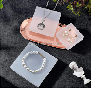 Nhà máy tùy chỉnh Frost <span class=keywords><strong>Acrylic</strong></span> Logo hiển thị đứng <span class=keywords><strong>Acrylic</strong></span> Đăng khối hiển thị - Product Image 6