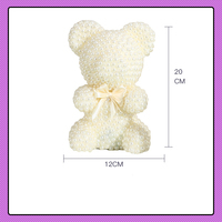 Bas enfants fait à la main ours assis pompon balle autocollant Kit artisanat