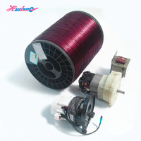 Fil d'aluminium résistance à la chaleur émaillé AWG4-32 fil d'aluminium isolé pour l'électronique IEC60317 Inde
