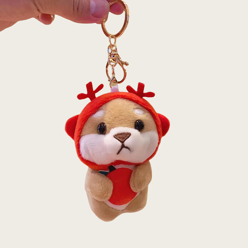 Corgi Keychain Plush Stuffed Animals Corgi