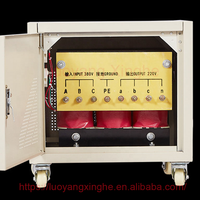 Transformador de aislamiento de CA trifásico 100KVA para energía eólica y solar 220V/240V a 380V/400V/480V