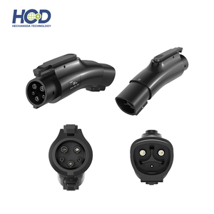 Adaptador de Carga Rápida para Vehículos Eléctricos HCD Nuevo NACS a Tipo 1 (con Pantalla) 240V CA para Tesla Retrofit/Actualización - Product Image 5