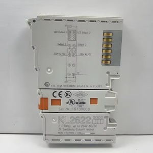 Neues Original Sofort Lieferbar Kl2622 Bus-Terminal 2-Kanal-Relaisausgang 230V AC 30V 5A Industrielle Automatisierung PLC-Programmiersteuerung - Product Image 1