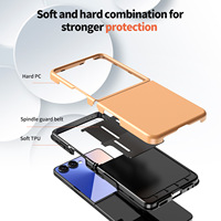   Étui de protection pour téléphone portable personnalisé par le fabricant OEM pour Samsung Z Flip 7 et Z Fold 7, coque en PC mate antichoc
