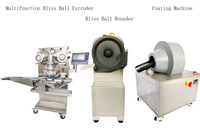Nouvelle machine extrudeuse et découpeuse entièrement automatique PAPA pour boules de sésame et pâtes à biscuits, 60 pièces/min, contrôle PLC