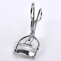 Recourbe-cils professionnel compact et portable, argenté, pour un coiffage rapide des cils, outils de maquillage cosmétiques, accessoires en silicone pour femmes