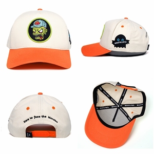 Gorra de Béisbol Premium de Sarga de Algodón de Fábrica, Personalizada con Logotipo de Parche Tejido de 5 Paneles, Ajuste Profundo, Estructurada, Diseño Gráfico de Dos Tonos - Product Image 2