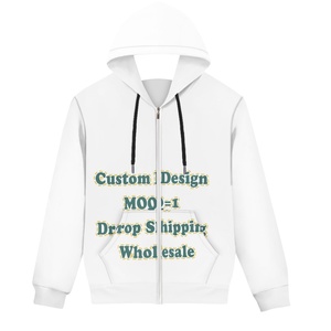 Imprimir bajo demanda Sudadera con capucha Witg Zipper para hombres Personalización exclusiva Sudadera de estilo <span class=keywords><strong>deportivo</strong></span> holgado Sudaderas con capucha - Product Image 4