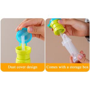 Tapa para Botella de Agua para Niños, Herramienta para Beber Portátil Universal a Prueba de Fugas, Tapas para Botellas de Agua para Jugos, Fiestas, Viajes, Campamentos - Product Image 4