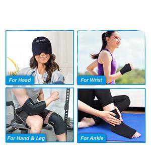 Paquete de Terapia de Frío y Calor, Mangas de Compresión para Rodilla y Brazo con Correa, Ideas para Hombres y Mujeres, Voleibol - Product Image 5