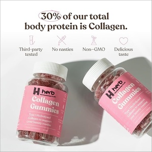 Gomitas de Colágeno de Marca Privada OEM/ODM con Multivitaminas, Beneficios para Aclarar e Hidratar la Piel, Combate las Arrugas para Adultos - Product Image 6