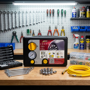 Kit de réparation de pneus portable tout-en-un, conception intégrée, outil de réparation de pneus d'urgence sur route, machine à <span class=keywords><strong>réparer</strong></span> les pneus portable - Product Image 1