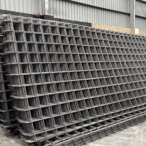 Soudure bon marché 200*200mm <span class=keywords><strong>pour</strong></span> béton, découpe personnalisable de <span class=keywords><strong>treillis</strong></span> métallique en acier et panneaux de <span class=keywords><strong>treillis</strong></span> en acier - Product Image 6