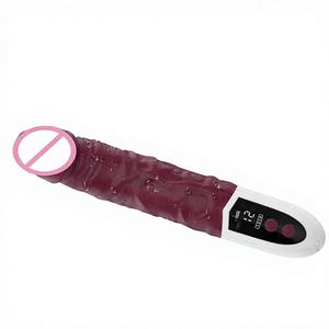 Vibromasseur anal G-spot étanche IPX7, rechargeable par USB, baguette vibrante magnétique AV, jouets sexuels pour adultes, masseur en silicone souple à texture réaliste - Product Image 1