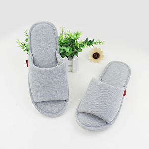 Chaussons d'intérieur légers pour femmes, à bout ouvert, antidérapants et silencieux, pour l'été - Product Image 2