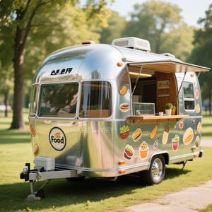 Remolque de Comida Rápida Móvil Pequeño para la Industria del Café en Camiones Europeos 2025, para Pizza - Product Image 4