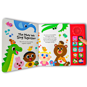 <span class=keywords><strong>Libro</strong></span> de sonido personalizado de feliz cumpleaños para niños, <span class=keywords><strong>libro</strong></span> de audio de lectura electrónica de educación temprana para niños - Product Image 5