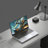 Ordinateur portable de jeu Intel Celeron de 14,1 pouces, 16 Go de RAM, 1 To de SSD, 256 Go de disque dur, Intel Iris Plus Graphics 640, Windows 10, montage vidéo
